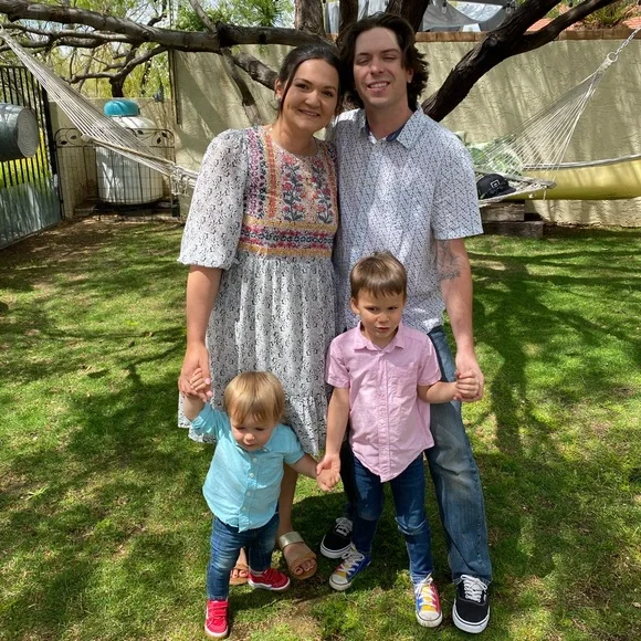 Jodifl Mixed Media 3/4 Sleeve Boho Dress Embroidered Black and White Size M - Picture 3 of 9